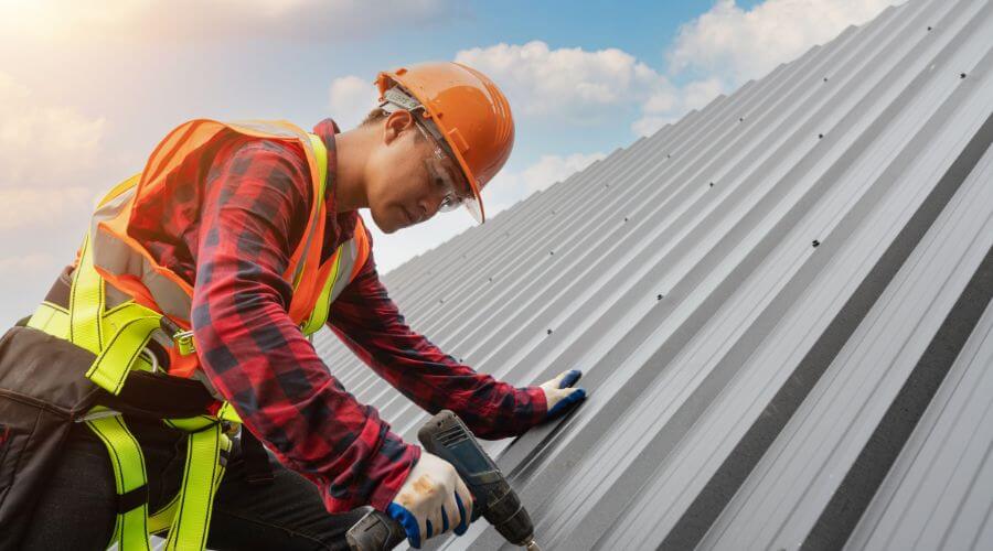 Professional metal roof installation in Erie, ND